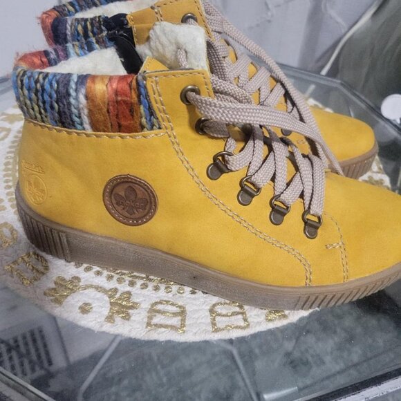 Womens Rieker Gesa Sneaker Boot Sz 6.5 MSRP $120 - Picture 2 of 9